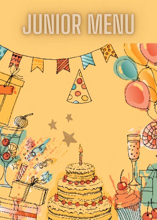 JUNIOR MENU